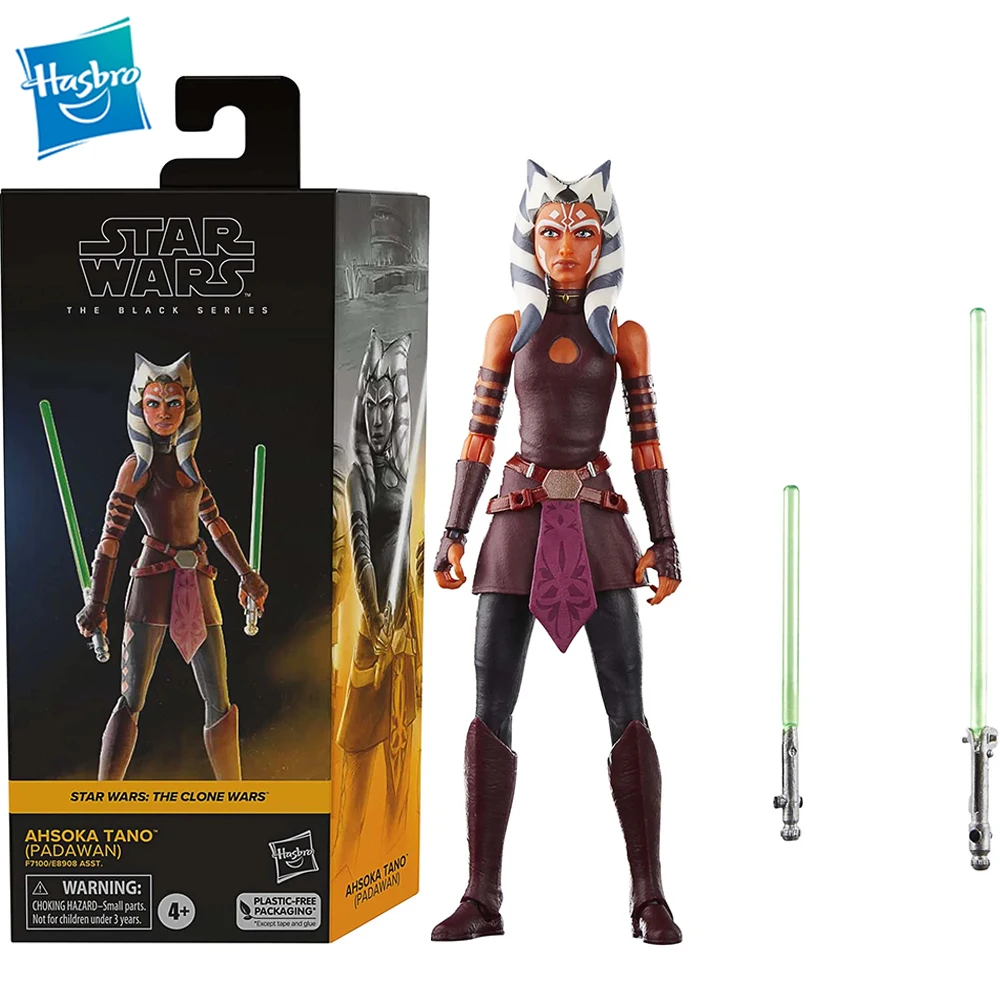 

[In Stock] Original Hasbro Star Wars The Black Series Ahsoka Tano (Padawan) 6-Inch Action Figure Model Toy Gift F7100