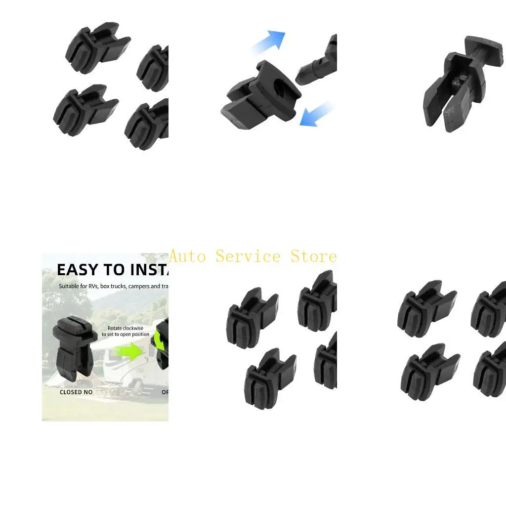 462A 4Pcs/Pack Journey Fridge Vent Retention Clips Standard Fit For Most Models
