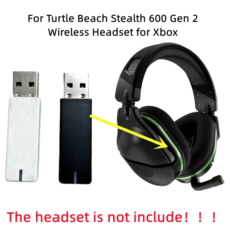 USB Dongle Receiver Adapter Stealth 600X-USB-TX for Turtle Beach Stealth 600 GEN 2 Wireless headset for XBOX