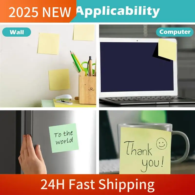 

A63Z Верхний держатель для заметок, коробка с шаблоном для заметок, коробка для хранения липких заметок, коробка для хранения липких заметок, офис и исследование