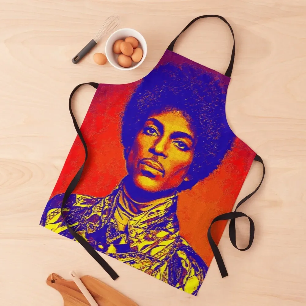 

American singer digital painting Apron cook wear restaurant accessories Apron