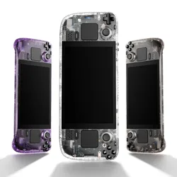 Transparent Front Cover for Steam Deck,  DIY Clear Edition Replacement Shell Case Set for Steam Deck, Accessories For Steam Deck