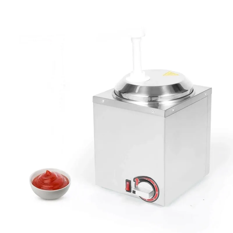 

Commercial stainless steel electric sauce pump sauce heating and holding machine