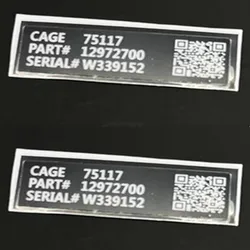 Sticker MK18 Model 2D Code Information Card M4 PVC Sticker Jinming Scar Under The Water Supply Bomb HK416 Le Hui AK L20