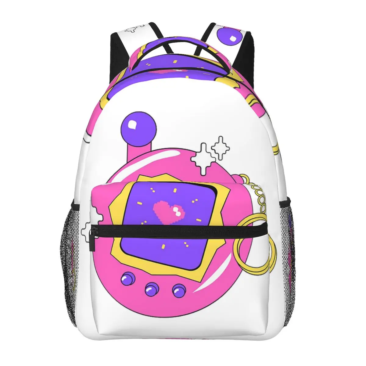 

Tamagotchi Backpack Hot Sale Daypack Large Capacity Children BookBag School Bag Shoulder Bags for Men Women