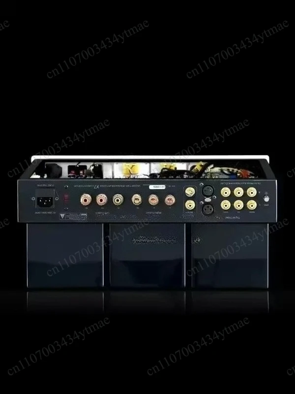 Vacuum Tube Power Amplifier X7, Balanced Delay Tuning Function, Remote Tuner, 12AX7 12AU7 Hi‑Fi Audio Amplifier