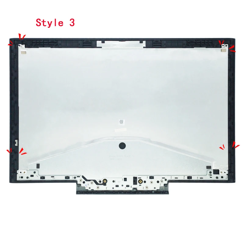 Novo Para DELL Inspiron 15 7000 7566 7567 0D4X69 Laptop LCD Tampa traseira/moldura frontal/Palmrest/Base Inferior Caso/cauda de Hing TAMPA TRASEIRO