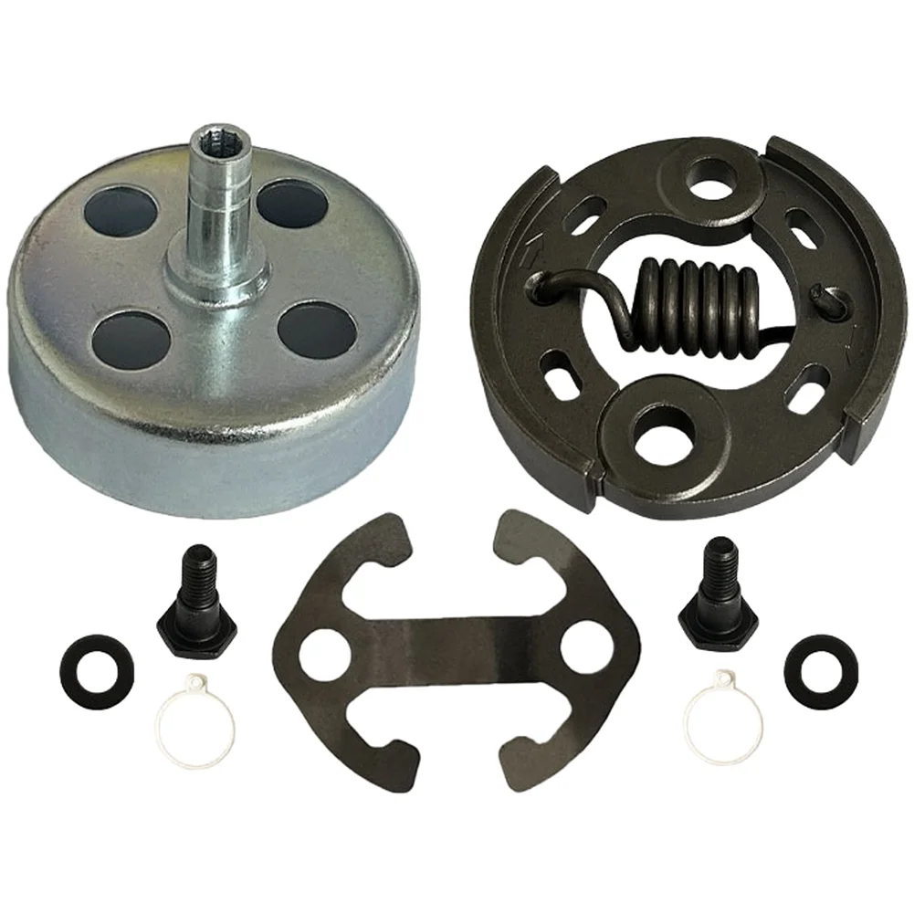 

Комплект сцепления для газонокосилок ECHO SRM4605, SRM400, SRM410, RM385: Запасные части и комплектующие для замены сцепления, включая барабан сцепления.