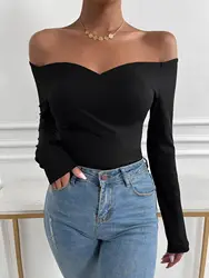 2024 New Fashionable Women's jumpsuit, strapless jumpsuit, black elegant summer tight fitting jumpsuit, spring and autumn long s