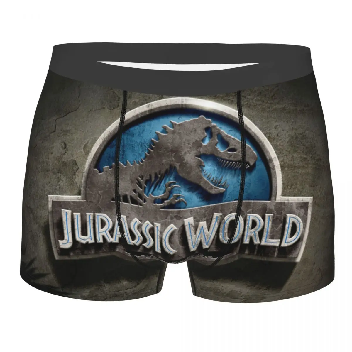 Custom Jurassic Park Boxers Shorts Mens Dinosaur World Briefs Underwear Fashion Underpants