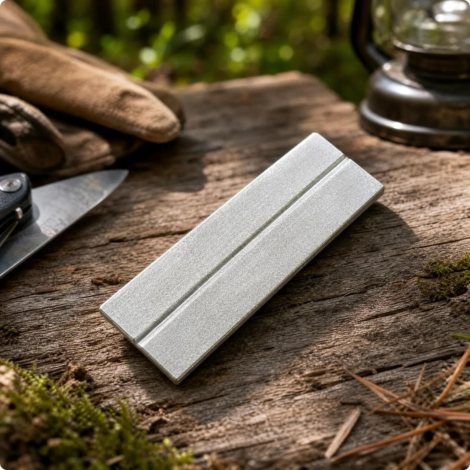 Compact Diamond Whetstone Sharpening Stone for Knife Sharpener Tool Handheld Edge Maintenance for Scissors Fishhooks Small