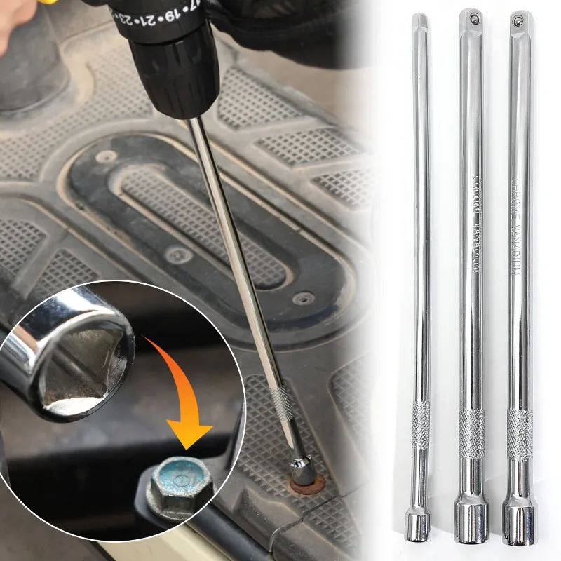 

3/8 1/4 удлинитель с головкой, противоскользящий привод, удлинитель с трещоткой, длинный вал, улучшенная регулировка удлинителя, инструменты для ремонта