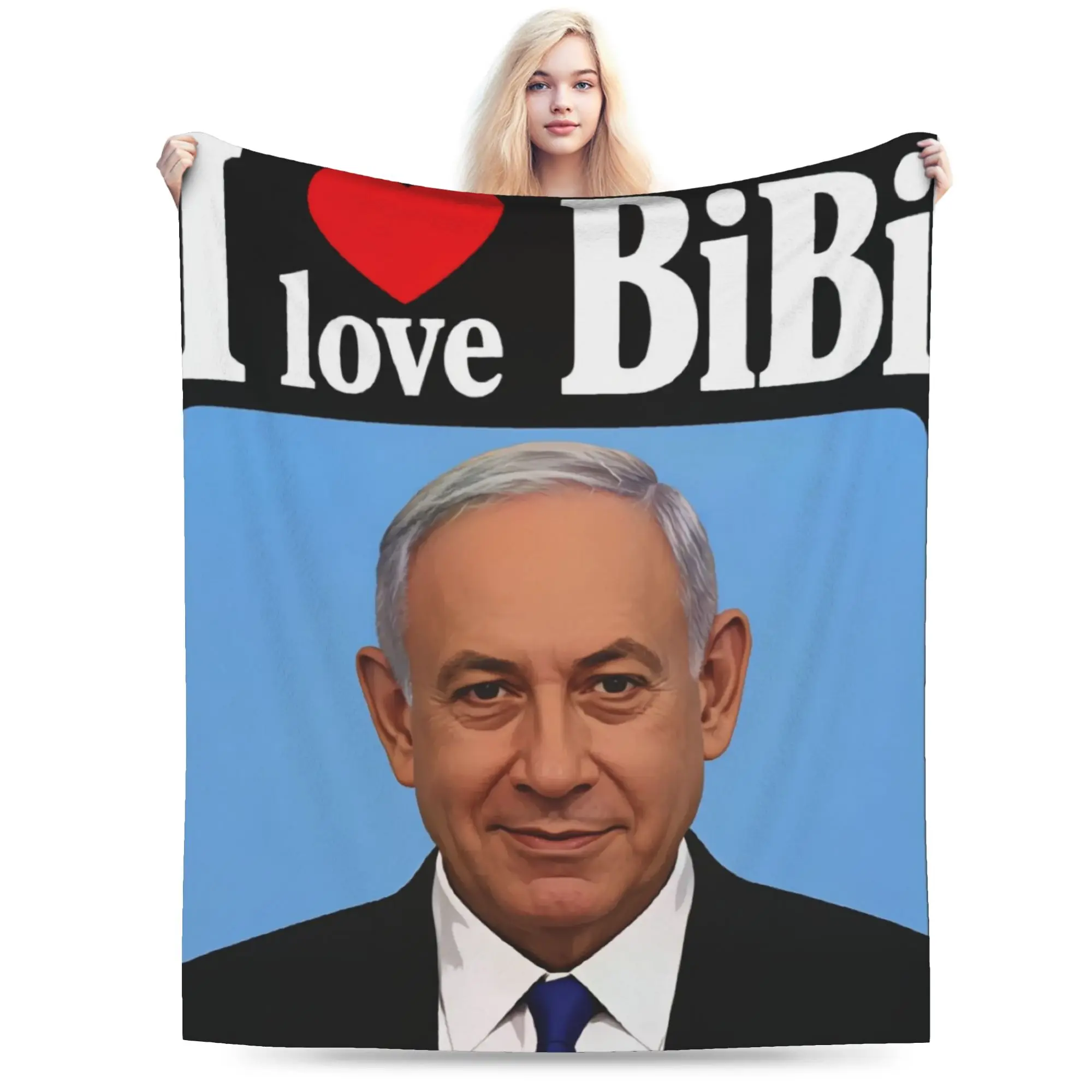 Million Dollar Bibi Benjamin  Flannel Blanket Winter  Warm Throw Blanket for Girls Boys Bedroom Aesthetic Bedspread Sofa