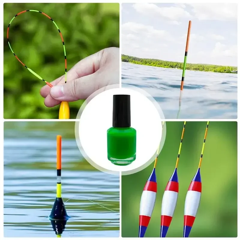 Fluorescent Liquid Repair Fishing Float Paint Professional Fishing Tackle Repair Indicator Paint Quick Drying Paint Fishing Tool image 2