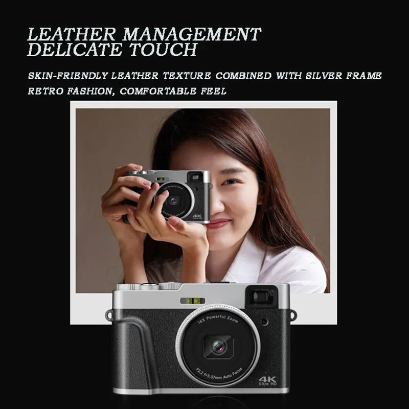 48 Million Pixel HD Digital Camera Retro Shooting Viewfinder Electronic Anti-Shake SLR Cameras Student Micro-Single Cam NEW