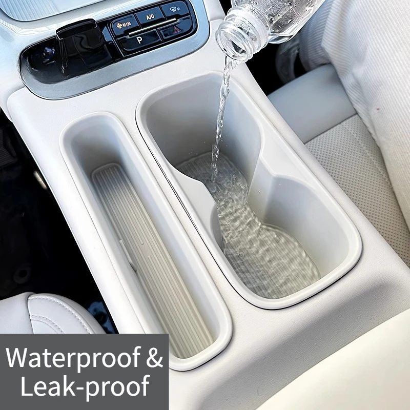 لجيلي 2025 2026 شينغيوان EX2 eMAS 5 حامل الكأس الوسادة مركز وحدة التحكم صندوق تخزين المنظم تعديل الداخلية الملحقات #4