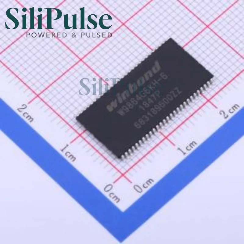 (5/10pcs) W9864G6KH-6 54-TSOP II 100% Original In Stock SDRAM- -IC-64Mb- 4M-x-16 - -166MHz-5ns-54-TSOP-II