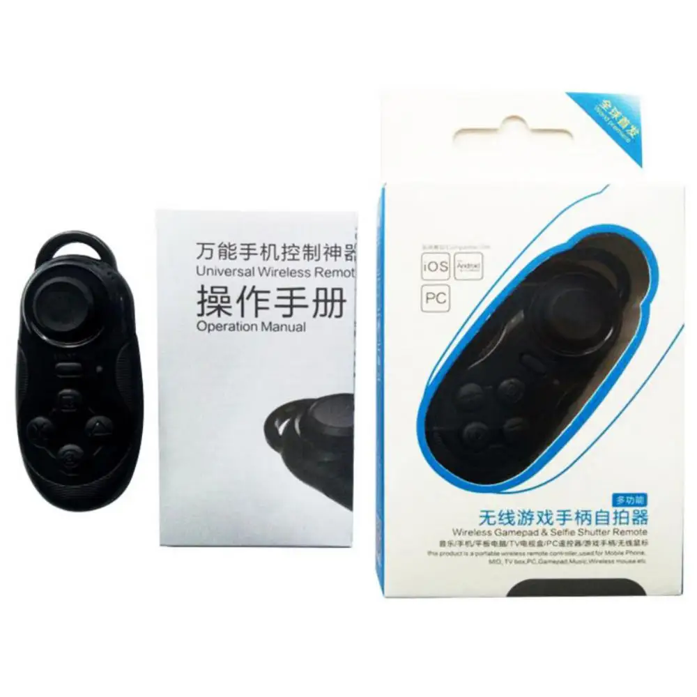 Mini-Gamepad drahtlose Bluetooth-kompatible Spiel Griff VR-Controller Remote-Pad Gamepad für iOS Android Smartphones Joystick