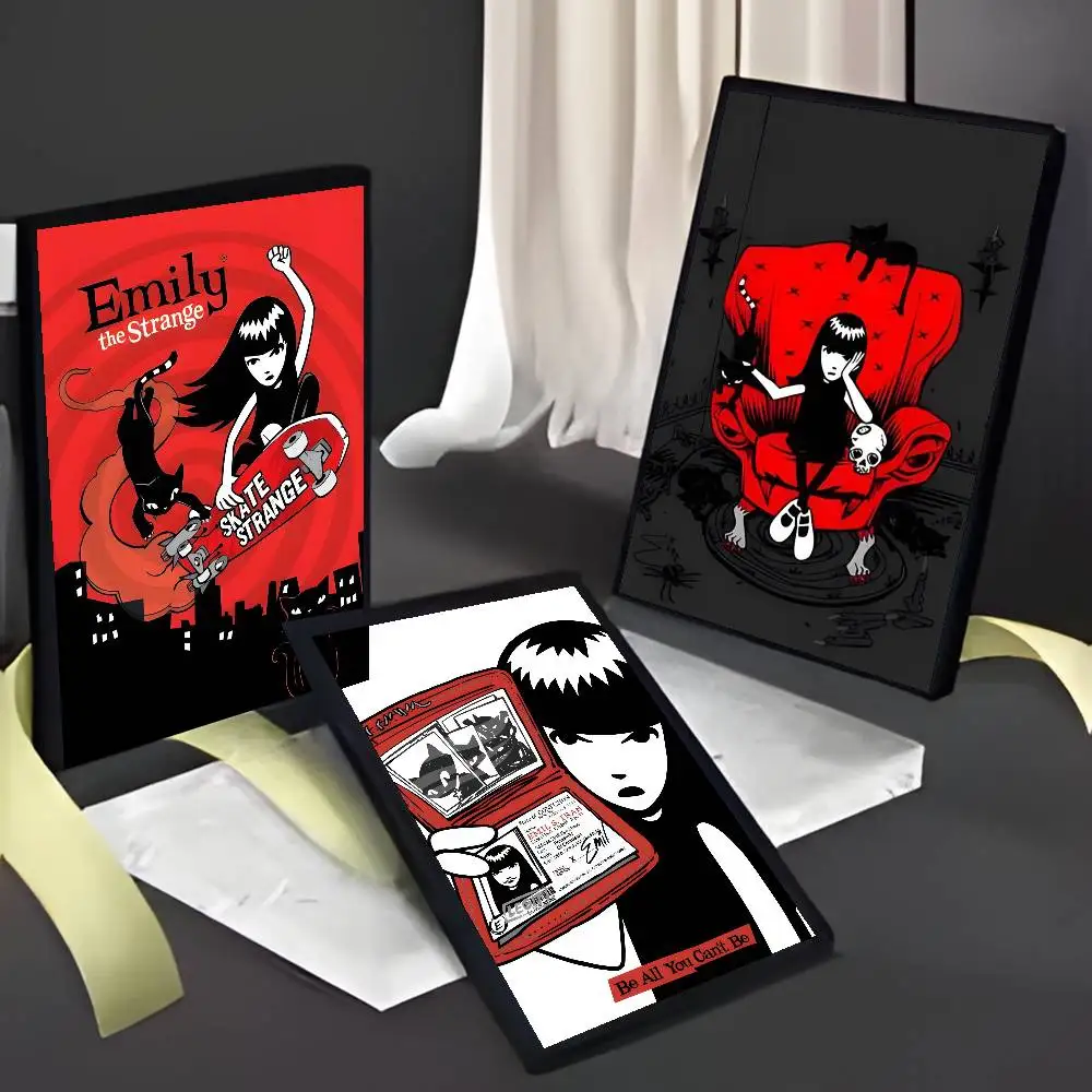 E-Emily The Strange аниме постер искусство с принтами украшение дома спальня гостиная подарок