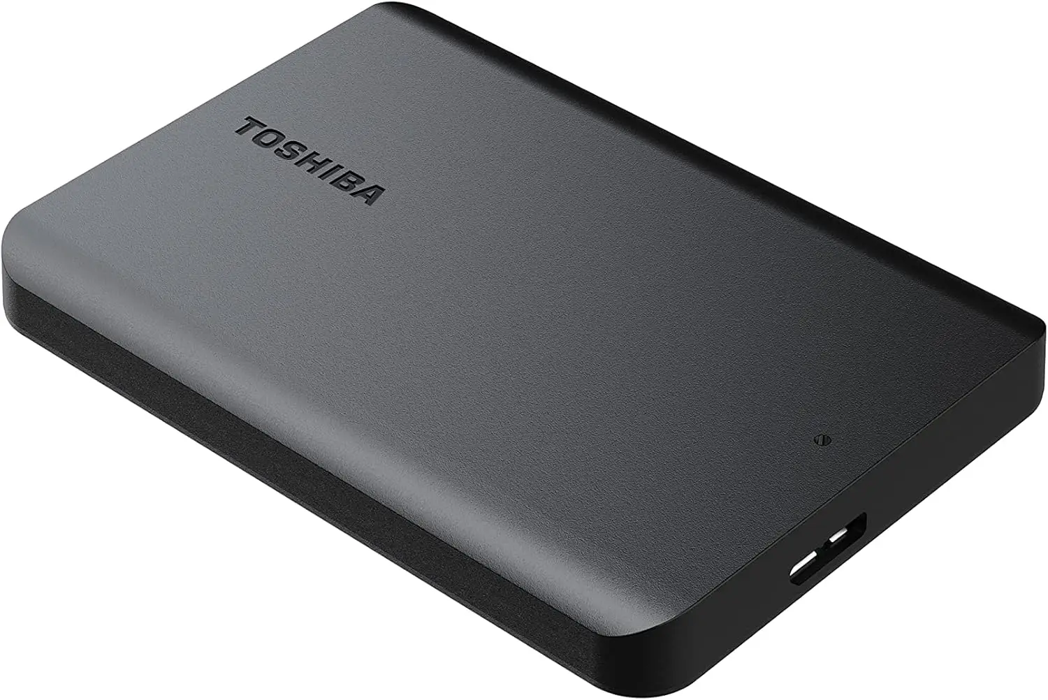 2TB Portable External Hard Drive USB 3.0, Black - High-Speed Storage for PC and Mac