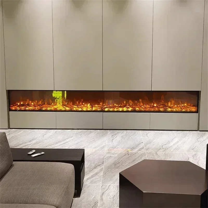 الموقد محاكاة لهب خزانة الزخرفية سخان غرفة المعيشة المنزلي جزءا لا يتجزأ من حامل التلفاز مدفأة النار وهمية n