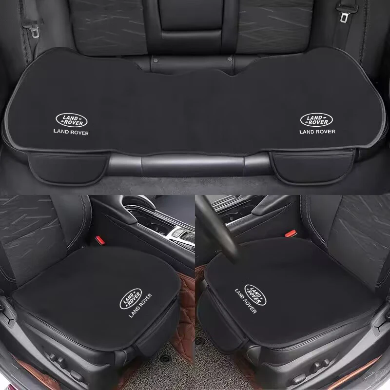 Universal Car Seat Cushion Non-Slip Cover Velvet Plush Protector Pad For Land Rover Sport Range Rover Freelander Defender Evoque