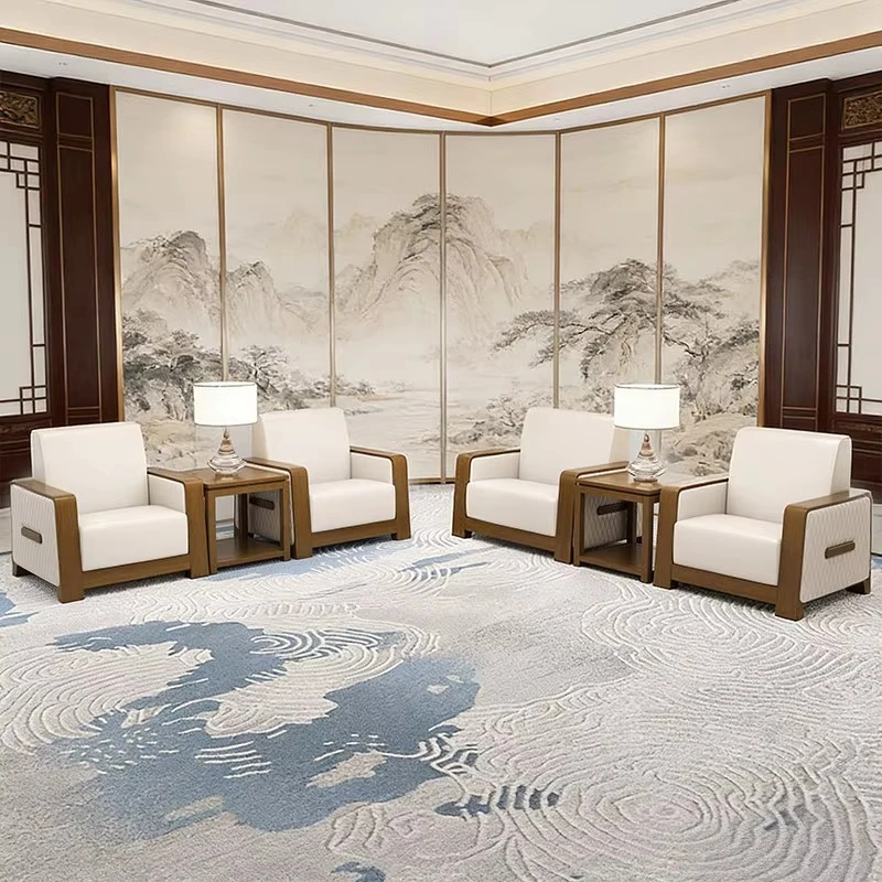 Modern minimalist style wholesale home furnishings, including mid-century casual sofas for apartments and villas
