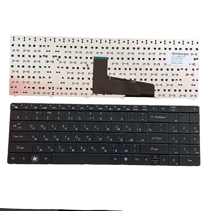 New Laptop Keyboard Stock For Hasee A560P K580P i7 i3 i5 T6-B QTH6 RU