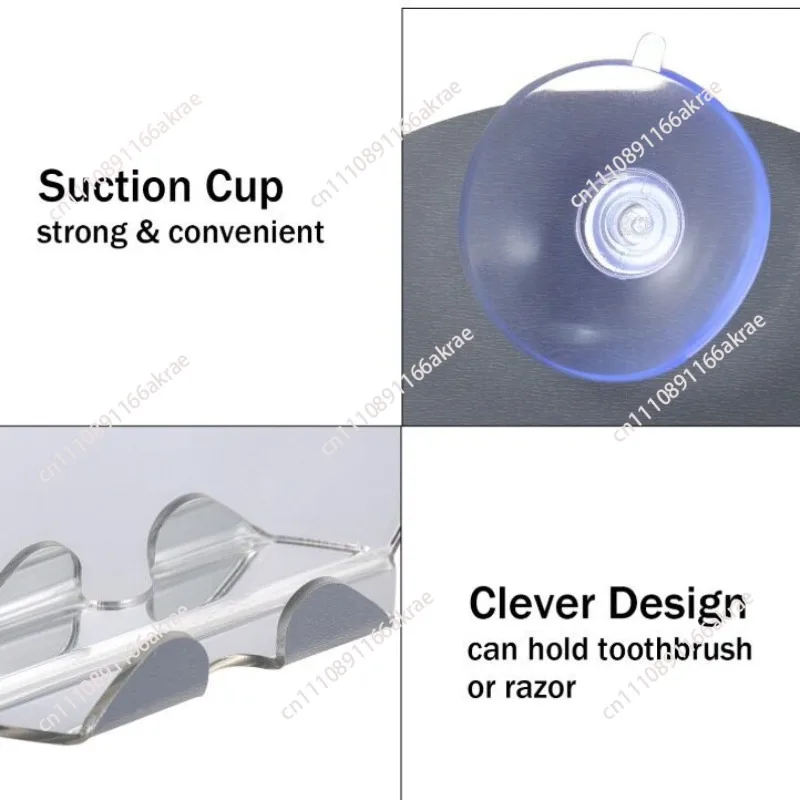 New men's anti-fog and anti-drop bathroom mirror hanging razor anti-fog travel mirror