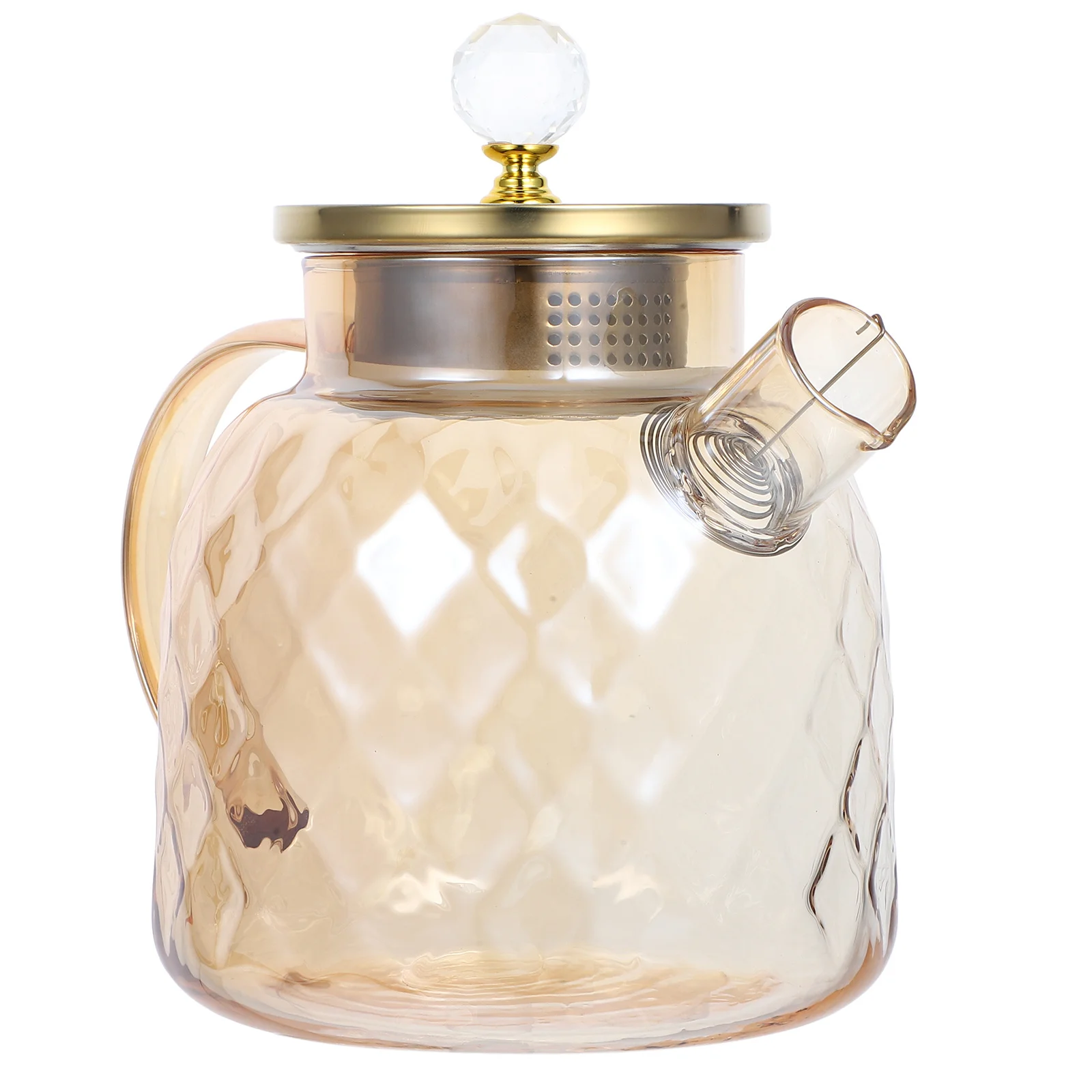 

Premium Glass Pitcher Enlarged Handle Lid Fresh Juice Clean Elegant Design Home Restaurant Hotel Use Party Gift Tea Coffee Milk