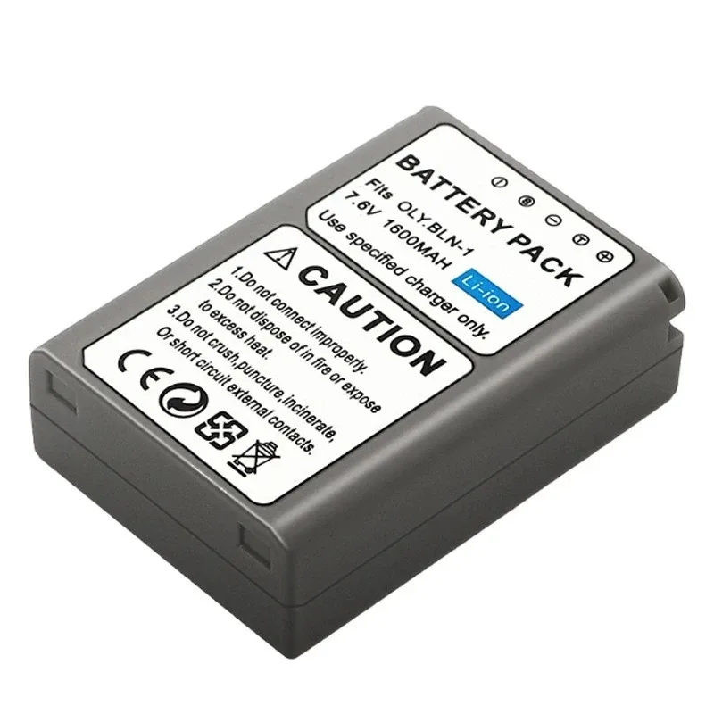 7.6 فولت 1600 مللي أمبير مناسبة لبطارية كاميرا Olympus BLN1 الرقمية SLR BLN-1 بطارية ليثيوم لـ E-M5 E-P5 E-M1