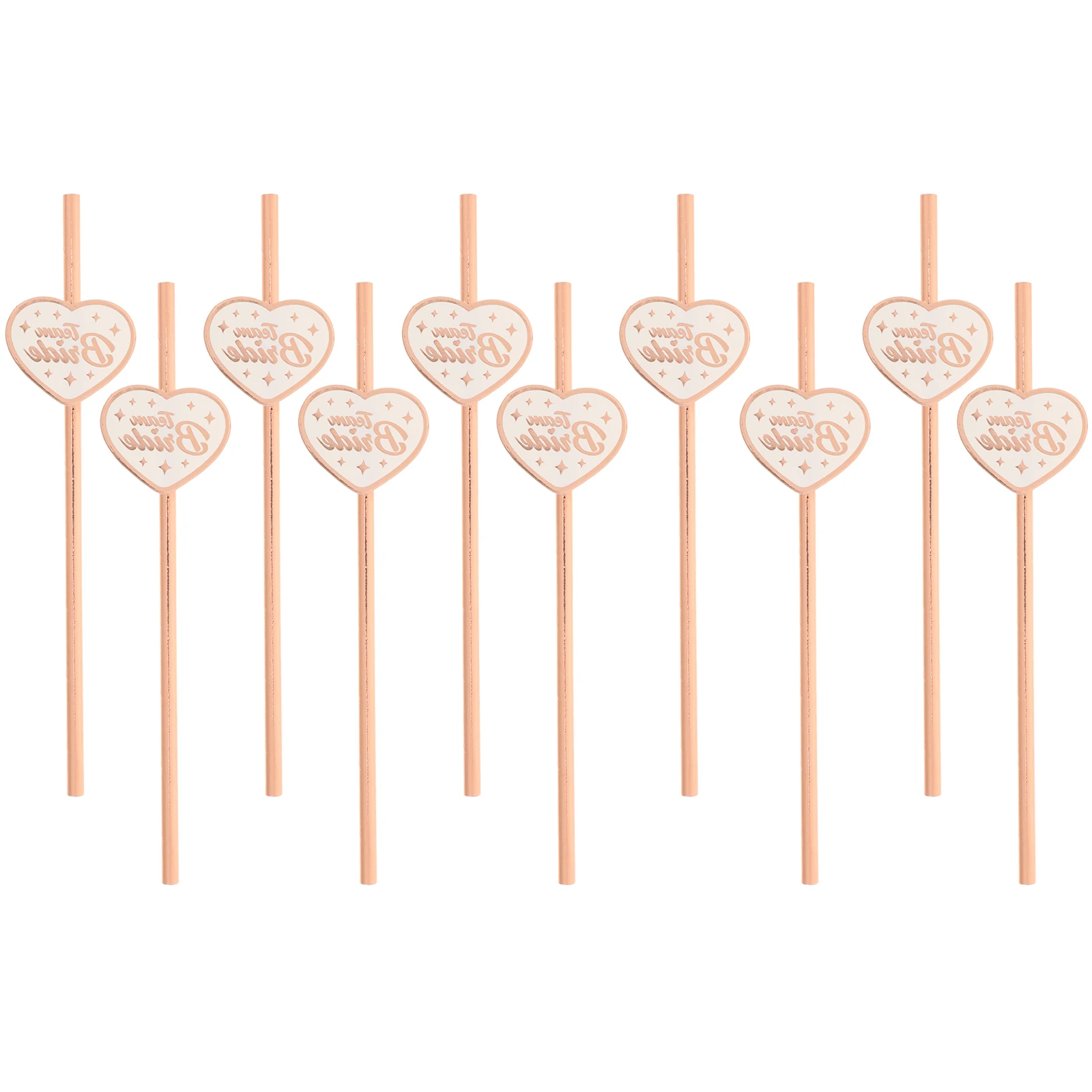 

10 шт. декоративные трубочки для питья девичника, гладкие легкие соломинки для вечеринок по случаю дня рождения, магазины чая с молоком