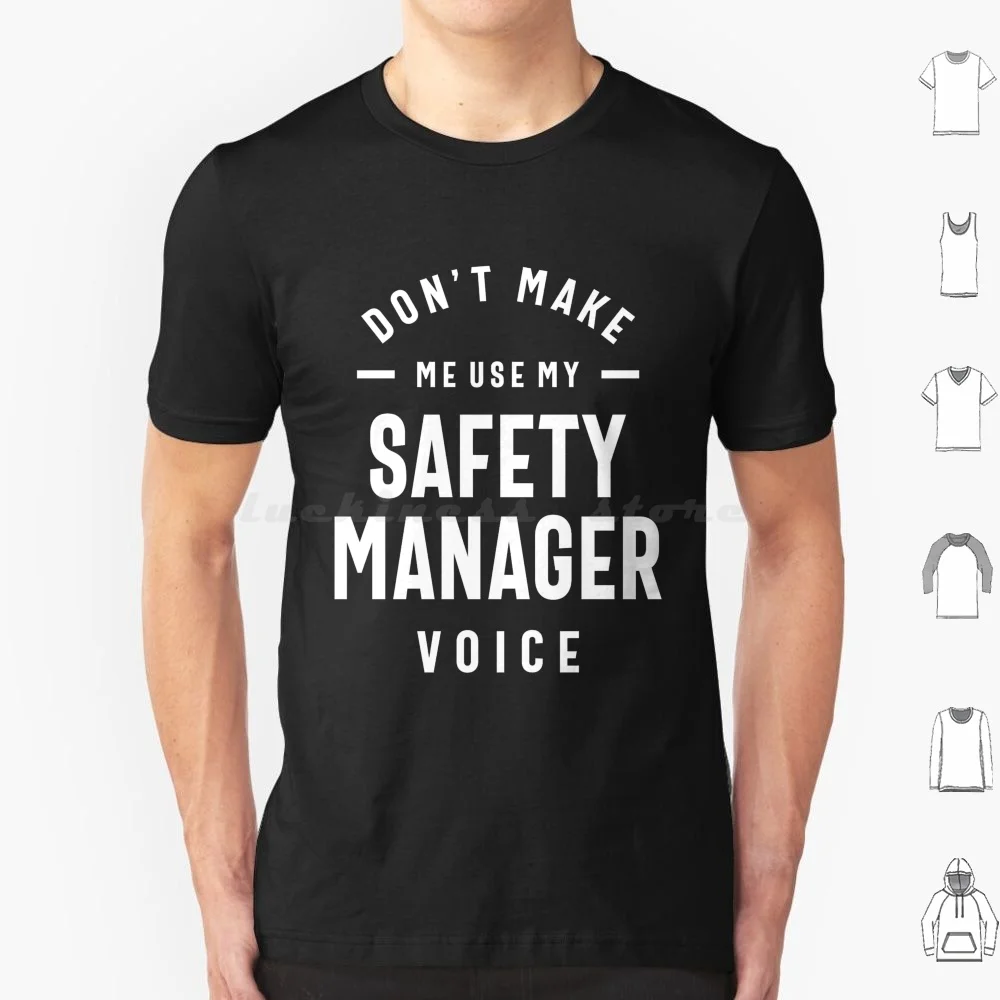 Gestionnaire de sécurité titre de travail cadeau t-shirt grande taille 100% coton gestionnaire de sécurité pour gestionnaire de sécurité travail occupation Profession travail