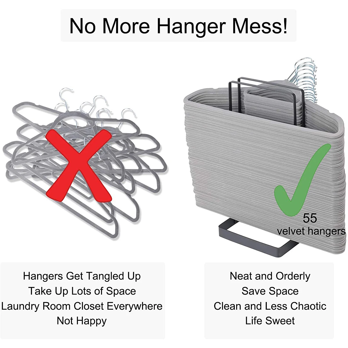 Large Capacity Hanger Stacker Rack for Adults Children Clothes Detachable Storage Organizer Space-saving Clothes Hanger Holder