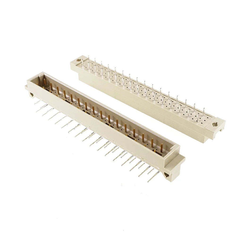5 stücke din 5,08 din Stecker 32 Positionen männlicher Stift mm Abstand rechtwinklig weiblich gerade durch Loch platine zweireihig – Detail 1