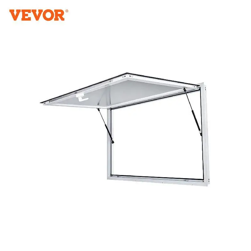 VEVOR Concession Window Multi-Size,Concession Stand Serving Window Door with Double-Point Fork Lock, Glass Not Included