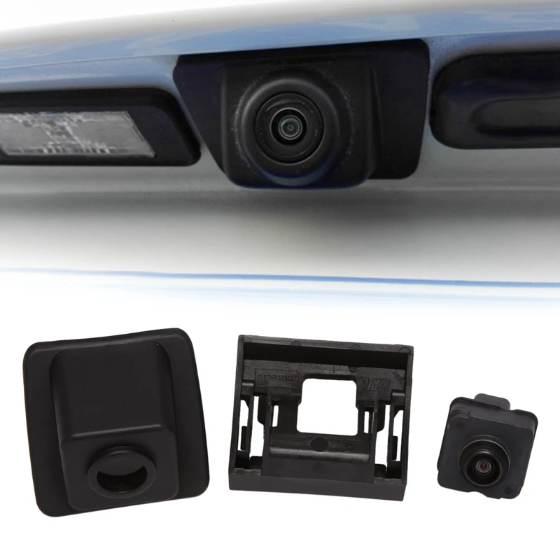 

Car Rear Vision Aid Camera Mount For Peugeot 3008 P84 Citroen C5 AIRCROSS Camera Bracket Cover 98138191XT 9813819080