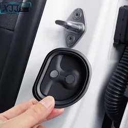 4PCS For Geely Boyue L Atlas FX11 2023 2024 2022 2025 2026 Silicone Car Door Lock Cover Interior Accessories