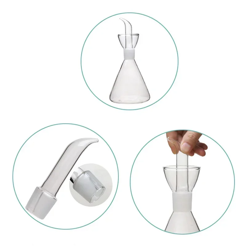 Borosilicate glas soil bottle household leak-proof oil jug vinegar jug kitchen soy sauce pot oil tank condiment seasoning device