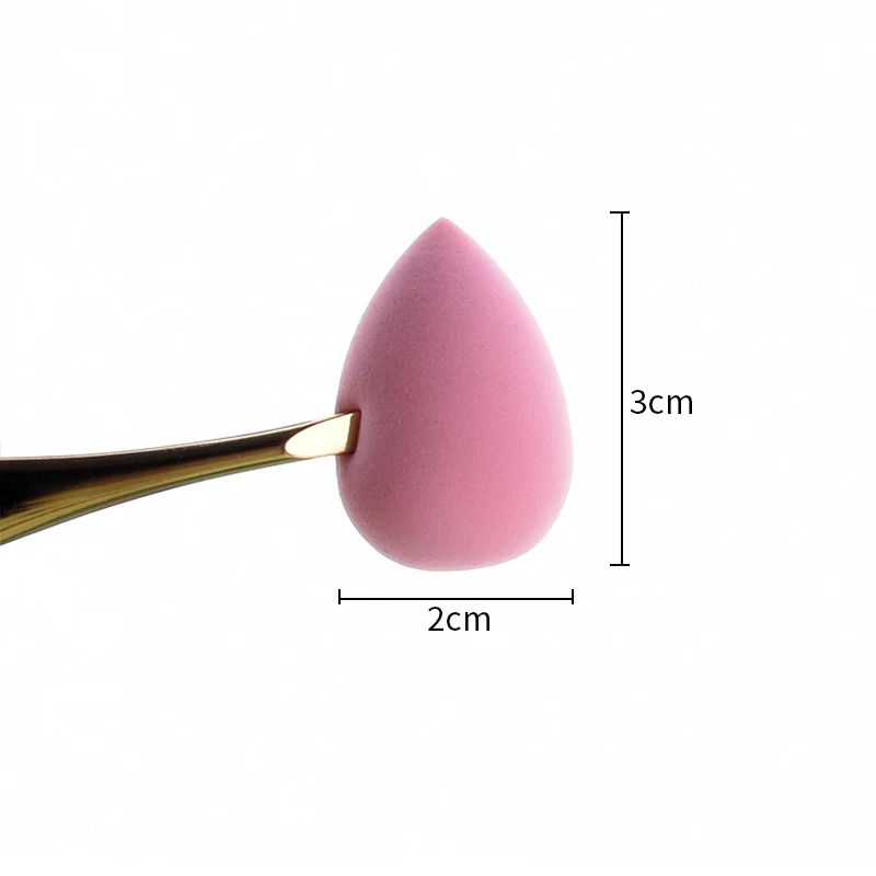 50Pcs Mini Makeup Sponge Makeup Blender Cosmetic Puff Small Beauty Egg Cushion Foundation Powder Sponge Beauty Tool Accessories