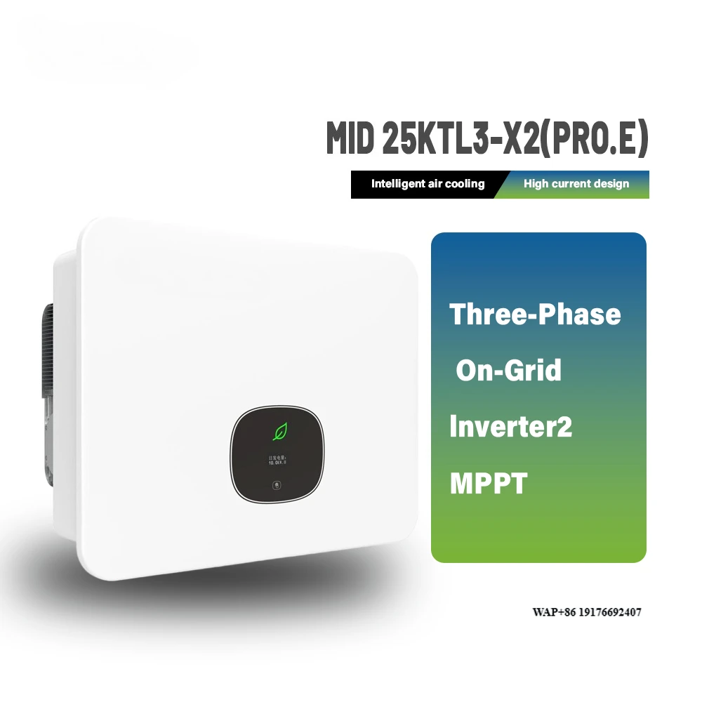 

25000W Three Phase Solar Power Inverter with 25KW Capacity MID25KTL3-X2 Solar Battery Inverter