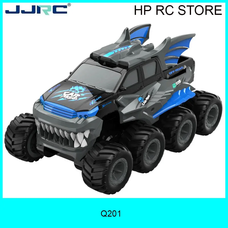 

JJRC Q201 2.4G Wireless RC Car Cross-Border Eight-Wheel Eight-Wheel Drive Amphibious RC Monster Truck for Hobbyist