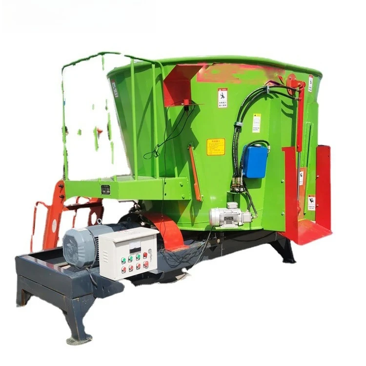 2025 Hot Sales Cattle Sheep Feed Mixer High Efficiency Animal Feeds Mixer Machine Feed Pellet Making Machine