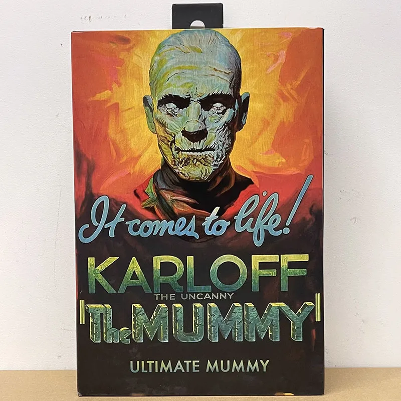 

NECA 04812 Universal Monsters Figure Karloff The Mummy Action Figuras Anime Collection Movable Model Doll GK Statue Original
