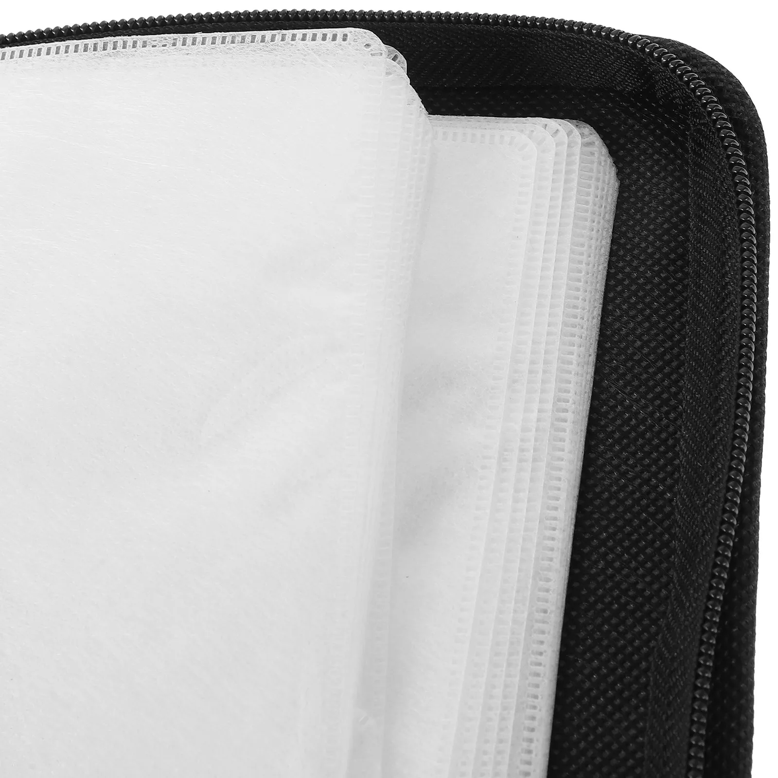 40 Capacity Cd Binder Lightweight Cd Pouch Dvd Storage Bag Portable Disc Storage Pouch for Car Dvd Case Portable Disc Bag
