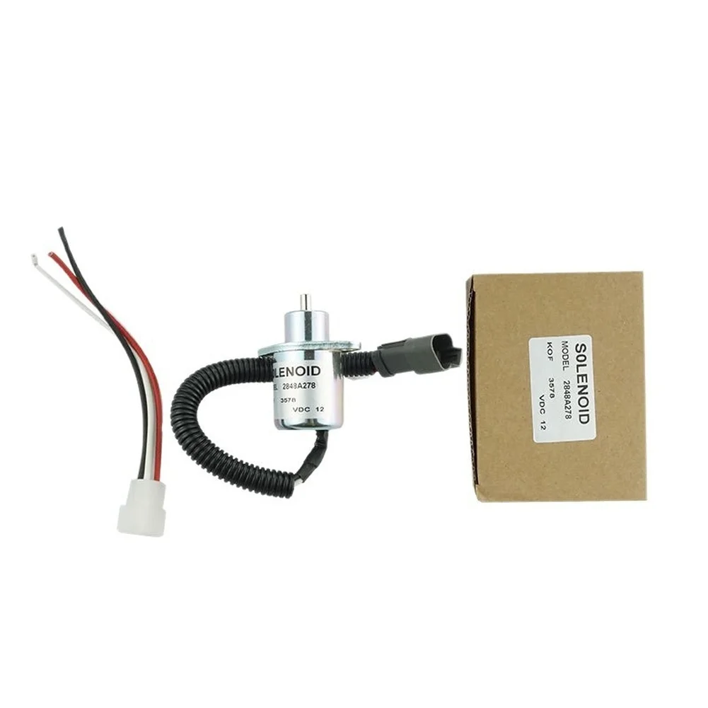 Generator Fuel Solenoid Valve Quick Shutoff For Safe Engine Control Automatic Shutoff Valve For Diesel-powered Fuel Generators