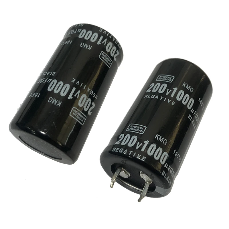 200V1000uf 25x45mm Aluminiowy kondensator elektrolityczny 200v 200wv 200vdc 1000uf 1000mf 1000mfd