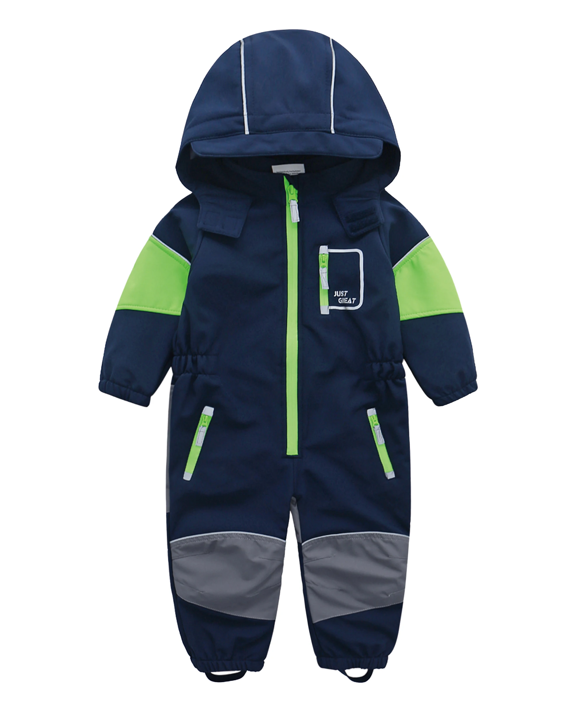 NEW 3-6T Kids Boys Girls Jumpsuit Waterproof PU Rain Pants Overall Coverall Softsehll For Children Outdoor Sportswear