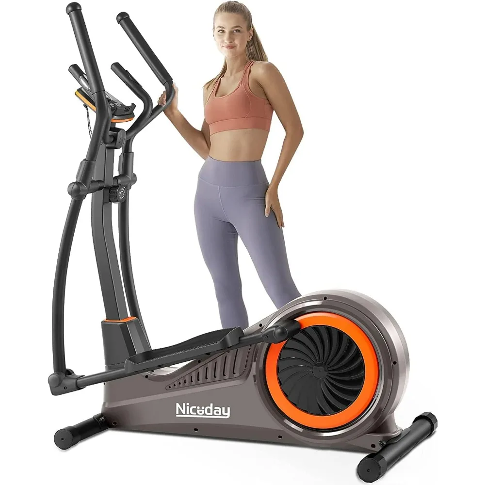 

Elliptical Machine, Elliptical Exercise Machine for Home with Hyper-Quiet Magnetic Driving System, Elliptical Trainer