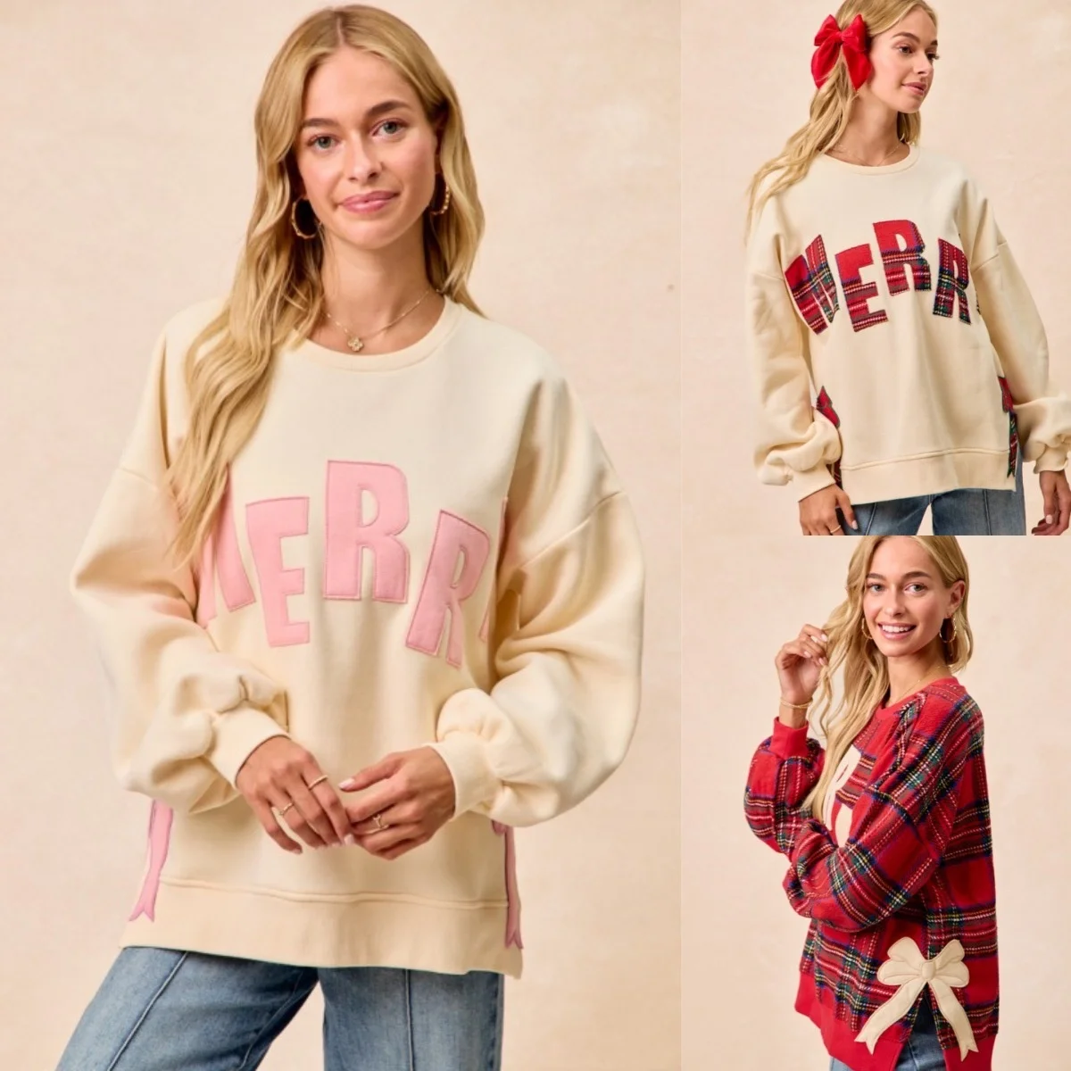 Women Christmas Nutcracker Sweatshirt Pullover 2025 New Year Wear Sequins Versatile Top Cartoon Soldier White Sweater For Women